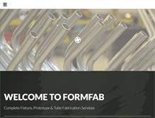 Tablet Screenshot of formfabllc.com